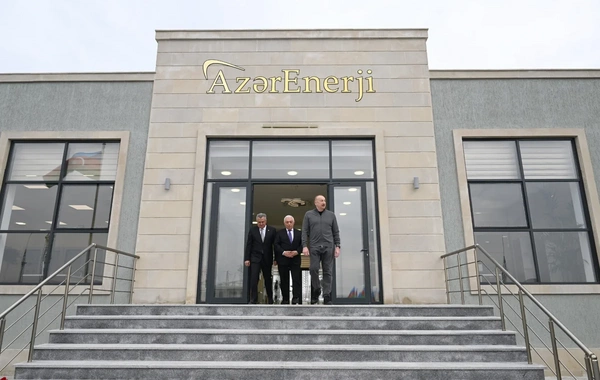 Prezident İlham Əliyev "Abşeron" Batareya Enerji Saxlanc Mərkəzinin açılışında iştirak edib