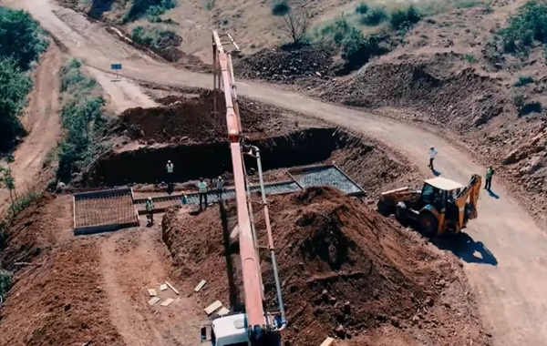 AAYDA: Xocavənddə iki kəndin giriş yolları tikilir