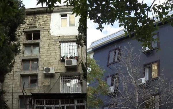 В Баку ремонтируют только фасадную часть зданий, выходящую на магистрали