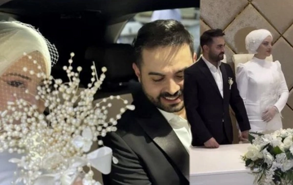 Türkiyəli aparıcının nikahı oldu - Azərbaycan mahnısı ilə bağlı detal diqqət çəkdi