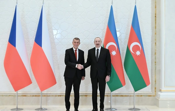 Qəbələdə Çexiyanın Baş naziri Andrey Babişin rəsmi qarşılanma mərasimi olub