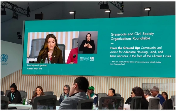 Aygün Əliyeva: COP29-dan sonra WUF13-ün Azərbaycanda keçirilməsi ölkəyə göstərilən etimadın nəticəsidir