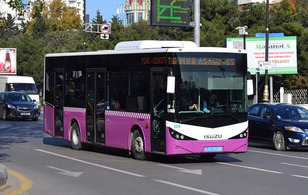 В Баку завтра изменится схема движения 10 автобусных маршрутов