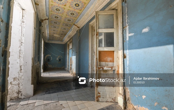Sumqayıtın İnşaatçılar qəsəbəsində yerləşən baxımsız mədəniyyət evi