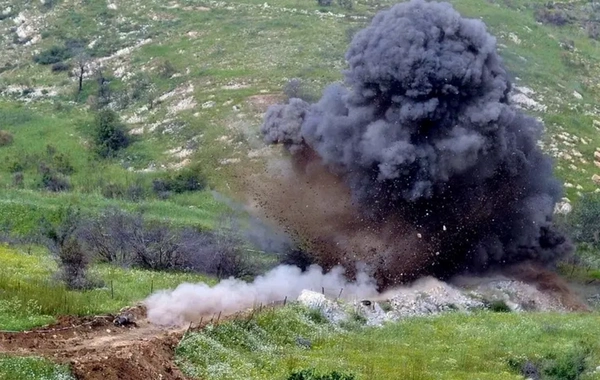 Ağdərədə mina partlayıb, xəsarət alan var