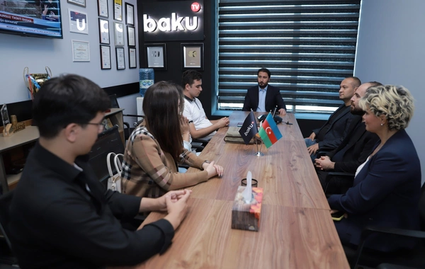Özbəkistan Milli Teleradio şirkətinin nümayəndə heyəti "Baku TV"də təlim proqramında iştirak edib