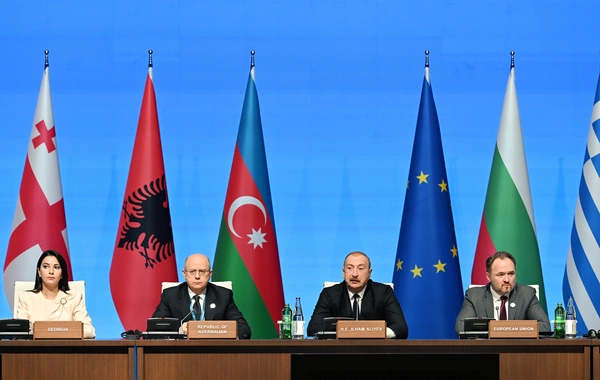 Президент Ильхам Алиев принимает участие в 12-м заседании Консультативного совета ЮГК