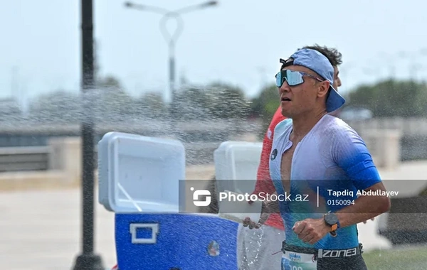 Bakıda keçirilən "IRONMAN 70.3" triatlon yarışının qalibi müəyyənləşdi