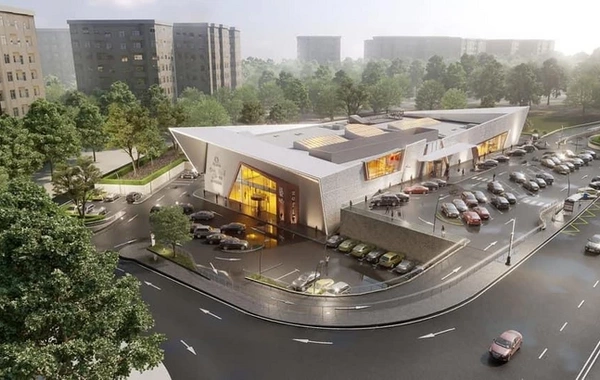 В Баку началось строительство нового торгового центра