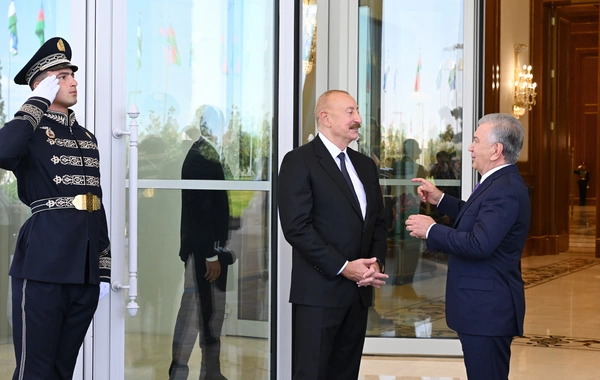 İlham Əliyev Özbəkistanda dövlət səfərindədir