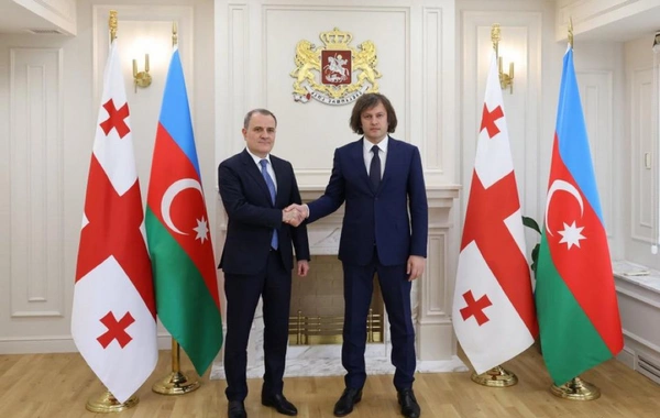 Kobaxidze Ceyhun Bayramovu qəbul edib