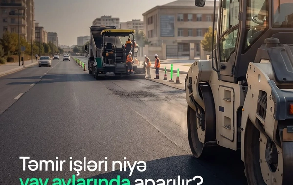 Bakıda küçə və prospektlərdə genişmiqyaslı yol təmiri ilə bağlı YENİ XƏBƏR