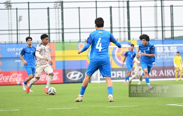 Azərbaycan millisi Bakıda təşkil olunan U-15 dünya çempionatında növbəti matçını keçirib