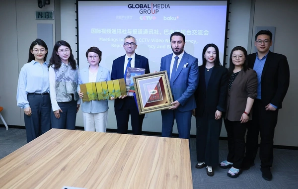 Report İA və Baku TV Çinin nüfuzlu CCTV+ agentliyi ilə əməkdaşlıq memorandumu imzalayıblar