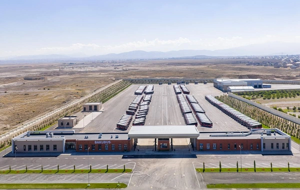 Gəncə Avtobus Parkının açılışı