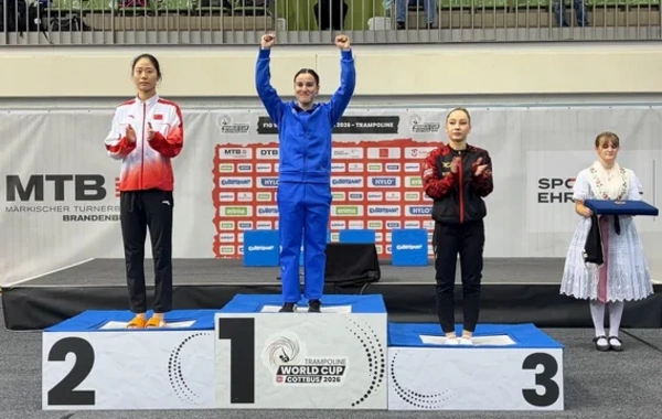 Azərbaycan gimnastı Dünya Kubokunun qalibi oldu
