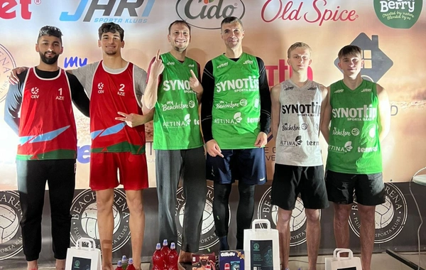 Azərbaycanın çimərlik voleybolçuları Latviyada gümüş medal qazanıblar