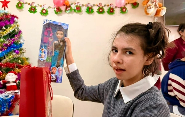 Leyla Əliyevanın təşəbbüsü ilə Mingəçevir Uşaq Nevroloji Sanatoriyasında Yeni il tədbiri keçirilib