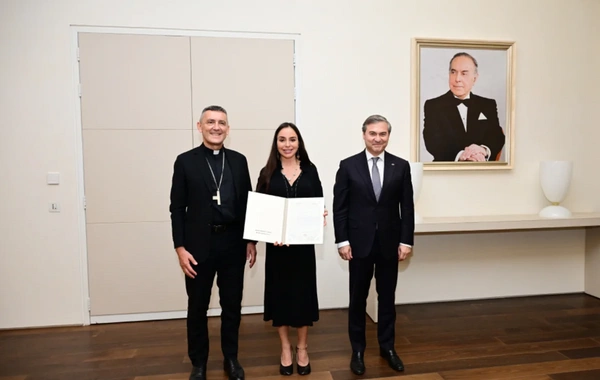 Leyla Aliyeva met with the head of the Vatican Apostolic Library and Vatican Apostolic Archive
