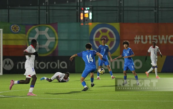 U-15 dünya çempionatı: Azərbaycan millisi Haiti yığmasına məğlub olub