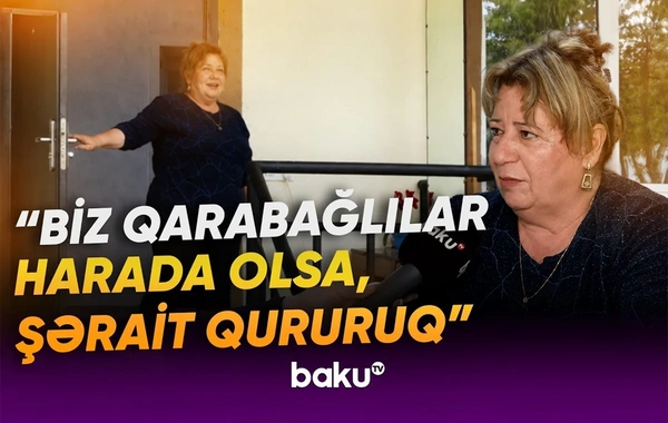 Baku TV Xocavənd sakinlərinin qonağı oldu: Bacarıqlı adam hər yerdə özünə güzaran qura bilər