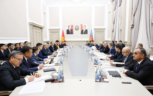 Azərbaycan-Qırğızıstan Hökumətlərarası Komissiyasının 6-cı iclası keçirilib