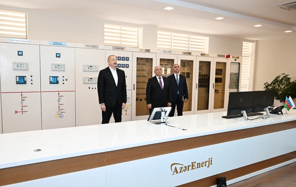 "Xankəndi-1" elektrik yarımstansiyası istismara verilib