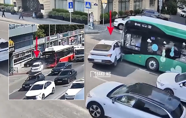 Avtobus zolağına girən sürücülərin QƏZALARI