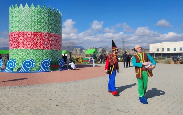 Ağdam şəhərində Novruz yarmarkası fəaliyyətə başlayıb