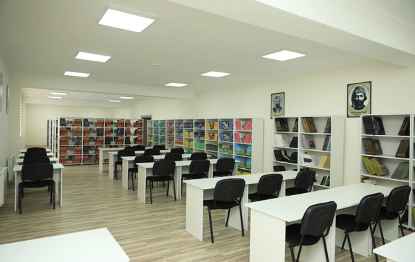 Prezident İlham Əliyev Şamaxı Avropa liseyinin yeni binasının açılışında iştirak edib