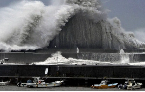 China has issued a tsunami warning