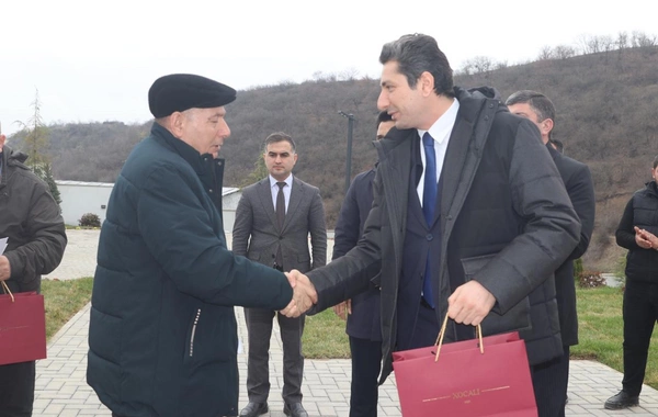Növbəti köç karvanı Xanabad kəndinə çatıb, mənzillərin açarları təqdim olunub