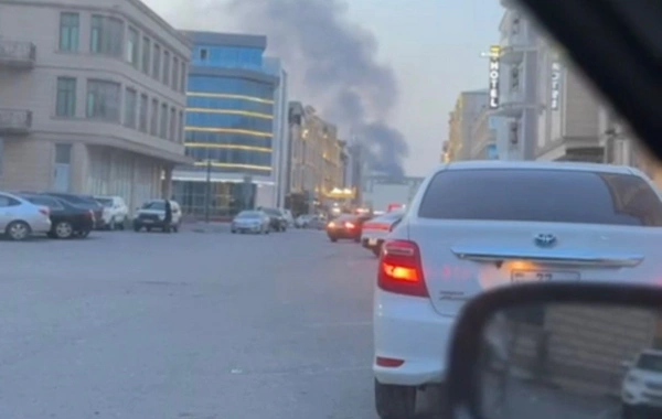 Bakıda güclü yanğın başlayıb