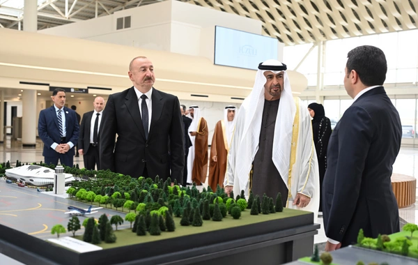 BƏƏ Prezidenti Azərbaycana rəsmi səfərə gəlib
