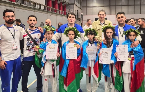 Həmyerlilərimiz taekvondo üzrə Avropa birinciliyində medallara layiq görüldülər