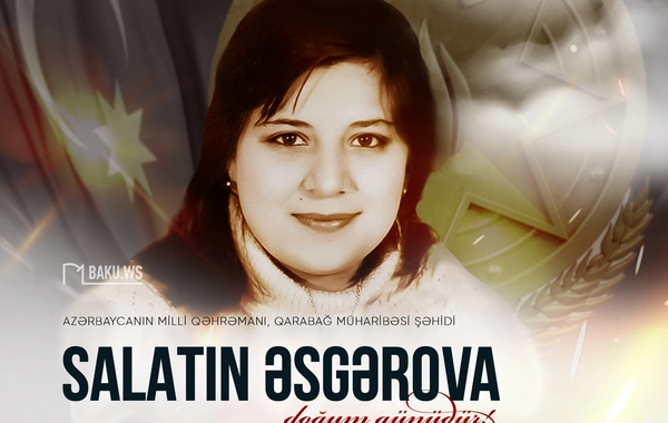 Azərbaycanın ilk şəhid qadın jurnalisti Salatın Əsgərovanın doğum günüdür