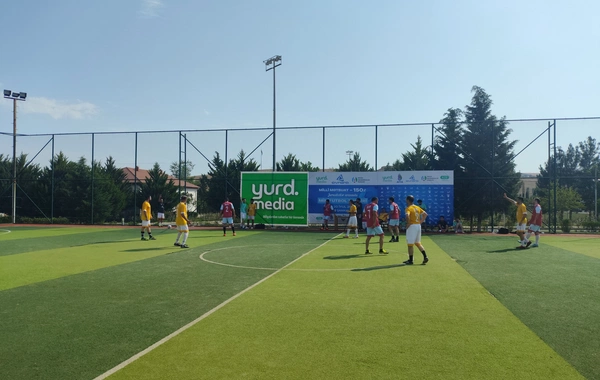 Şamaxıda Milli Mətbuat – 150 minifutbol turniri start götürüb