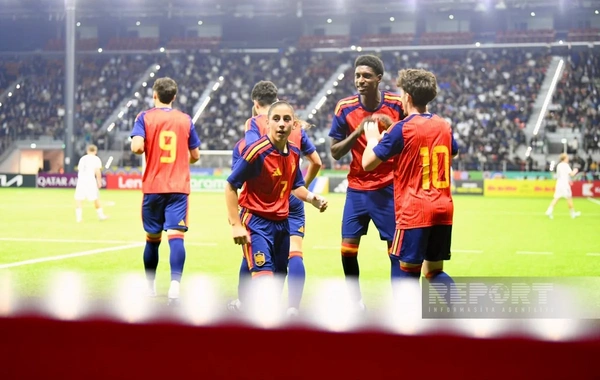 Сборная Испании стала победителем чемпионата мира FIFA U-15 в Баку