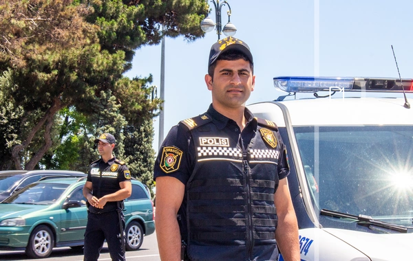 Polis Günündə də post başında – Bakının küçələrindən diqqətçəkən FOTOLAR
