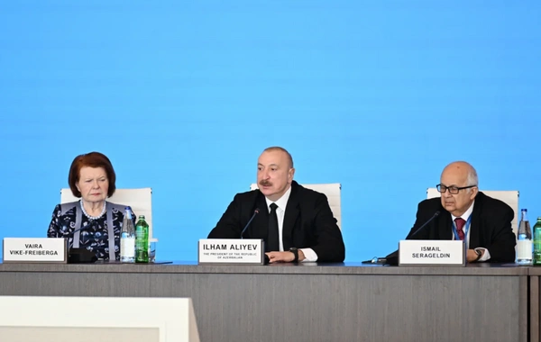 Moldova mediası Prezident İlham Əliyevin XIII Qlobal Bakı Forumundakı çıxışına geniş yer ayırıb