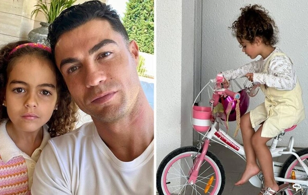 Ronaldo qızını belə təbrik etdi