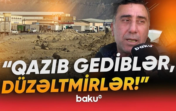Lökbatan qəsəbəsində YOL PROBLEMİ: Qazıb gediblər, düzəltmirlər