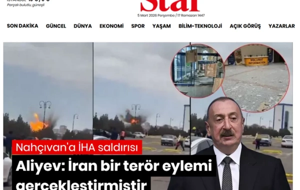 Türkiyə mediası Prezident İlham Əliyevin Təhlükəsizlik Şurasının iclasındakı çıxışını geniş işıqlandırıb