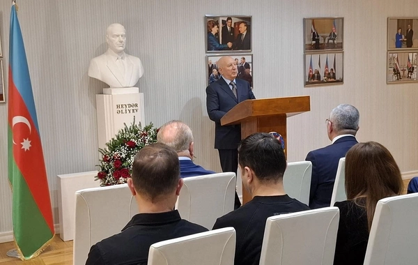 Latviyada Heydər Əliyevin xatirəsi anılıb