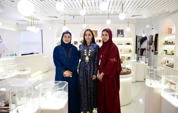 Leyla Əliyeva Maskatda Omanın Kiçik və Orta Müəssisələrin İnkişafı Qurumunun sədri ilə görüşüb