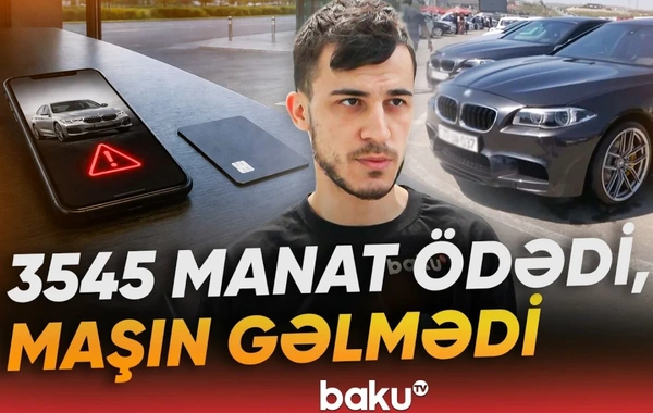 Avtomobil almaq istədi, aldadıldığını iddia etdi: Nə maşın var, nə də pul