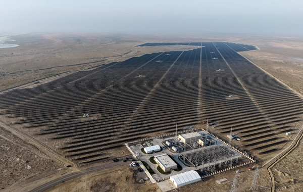 İlham Əliyev "Qobustan" Günəş Elektrik Stansiyasının açılışında iştirak edib