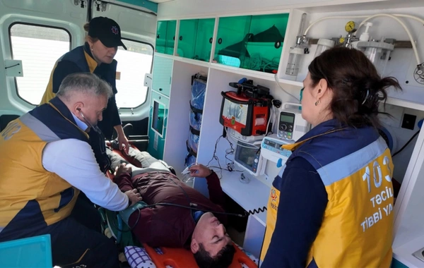 Mingəçevirdə qəza zamanı xilasetmə əməliyyatlarına dair təlim keçirilib