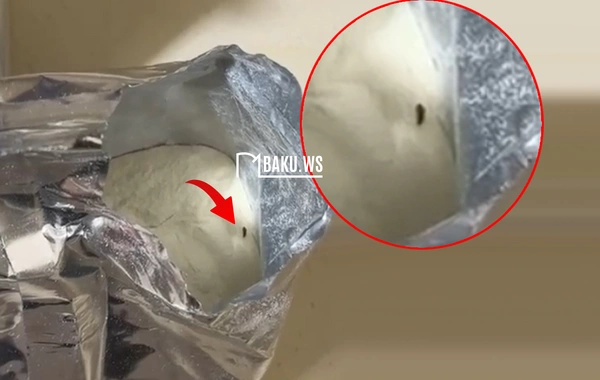 Bakıda aptekdən alınan körpə qidasından QURD ÇIXIB