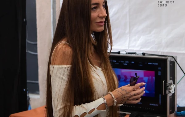 Arzu Əliyeva Vətən müharibəsindən bəhs edən bədii filmin çəkilişləri ilə maraqlanıb - FOTO